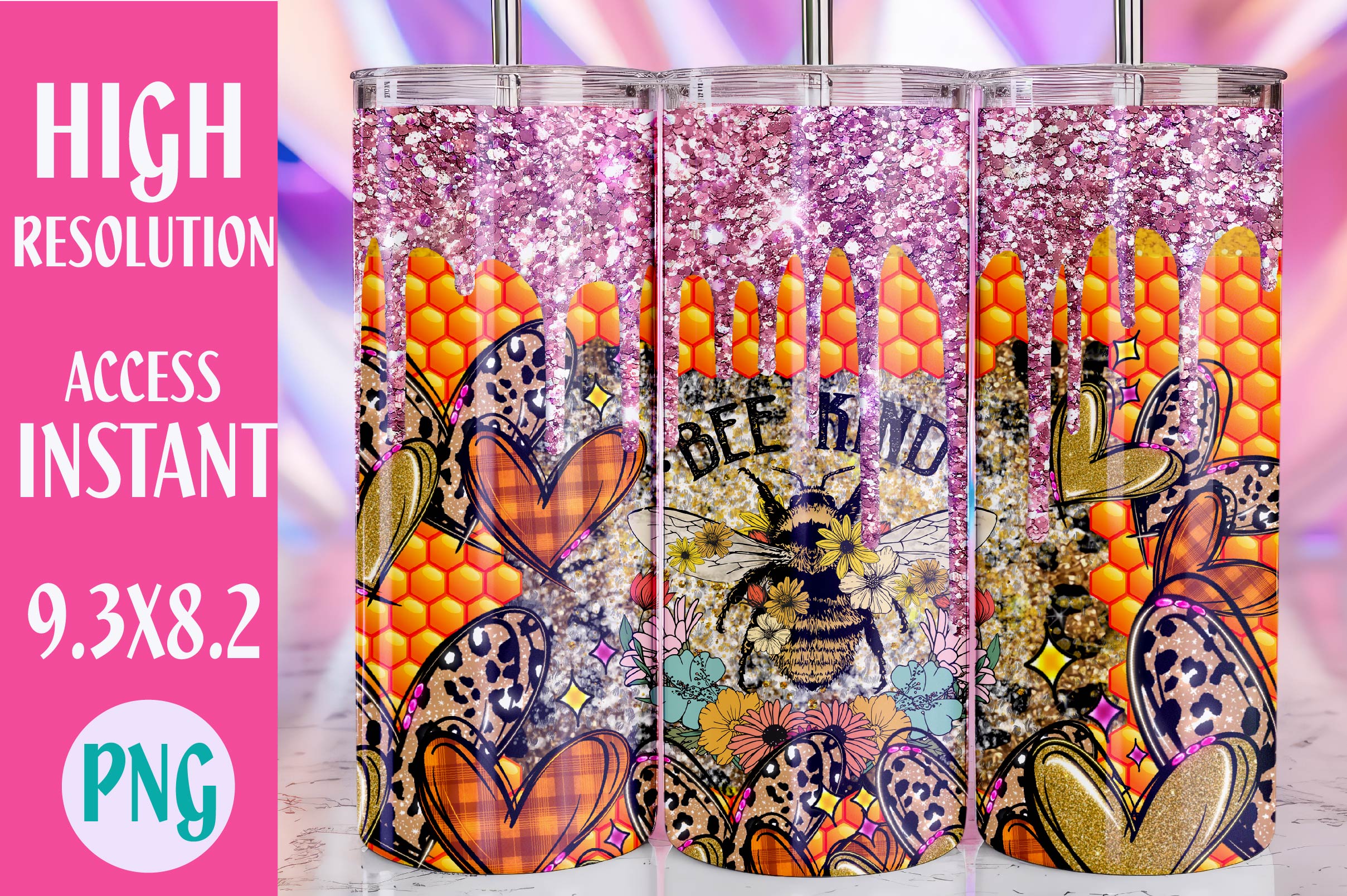 Bee 20Oz Tumbler Bundle