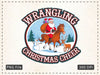 Vintage Santa Western Christmas Clipart Bundle 1