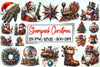Steampunk Christmas Clipart Bundle