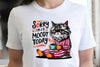 Cat Drinking Coffee Clipart Bundle