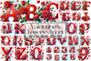 Valentine's Letters Clipart Bundle