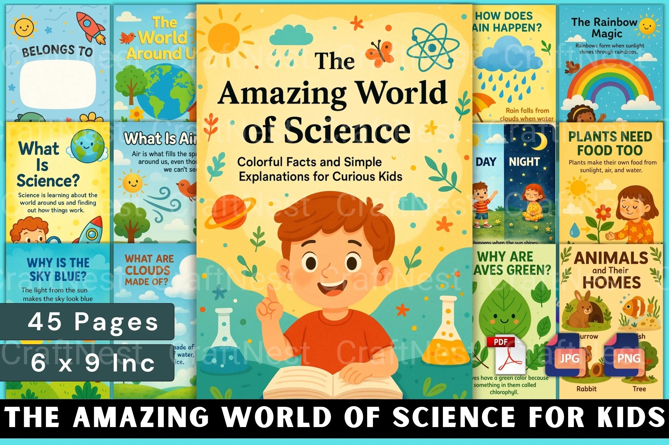 The Amazing World of Science - CraftNest - Digital Crafting and Art