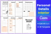 Personal Details Planner
