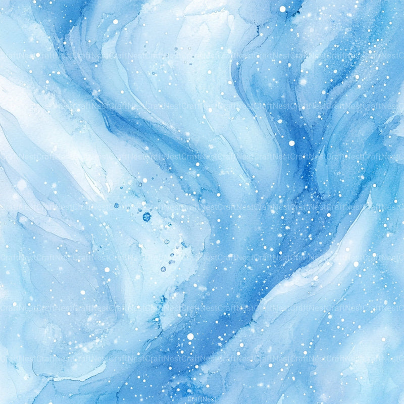 Blue Holographic Glitter Digital Paper - CraftNest - Digital Crafting and Art