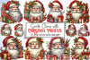 Santa Claus Christmas Presents Clipart Bundle