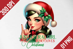 Christmas Feral Girl Clipart Bundle - CraftNest - Digital Crafting and Art