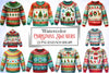 Christmas Sweaters Clipart Bundle