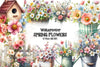 Spring Flowers Clipart Bundle 3