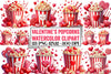Valentine's Popcorn Clipart Bundle
