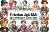Victorian Kids Clipart Bundle