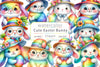Easter Bunny Clipart Bundle 21