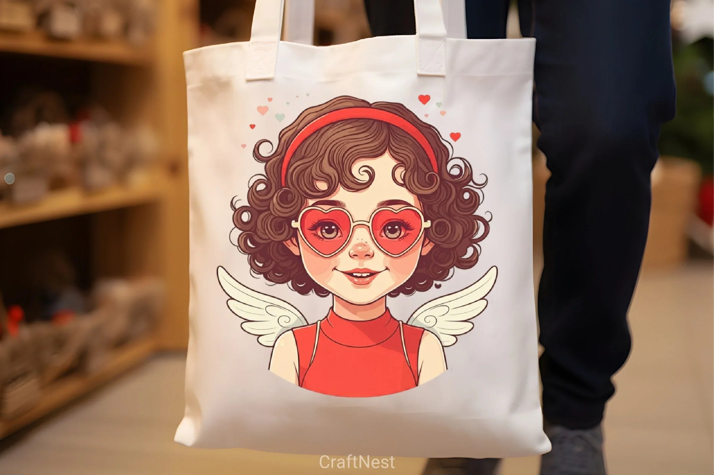 Valentine Cupid Girl Clipart Bundle - CraftNest - Digital Crafting and Art