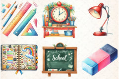 School Clipart Bundle - CraftNest - Digital Crafting and Art
