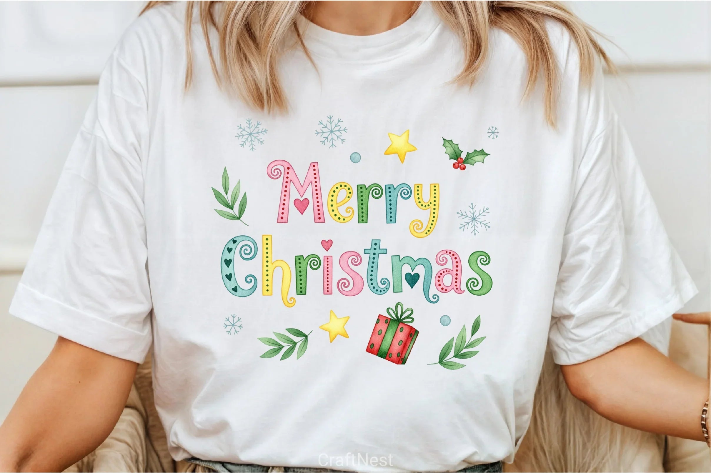 Merry Christmas Clipart Bundle 1 - CraftNest - Digital Crafting and Art