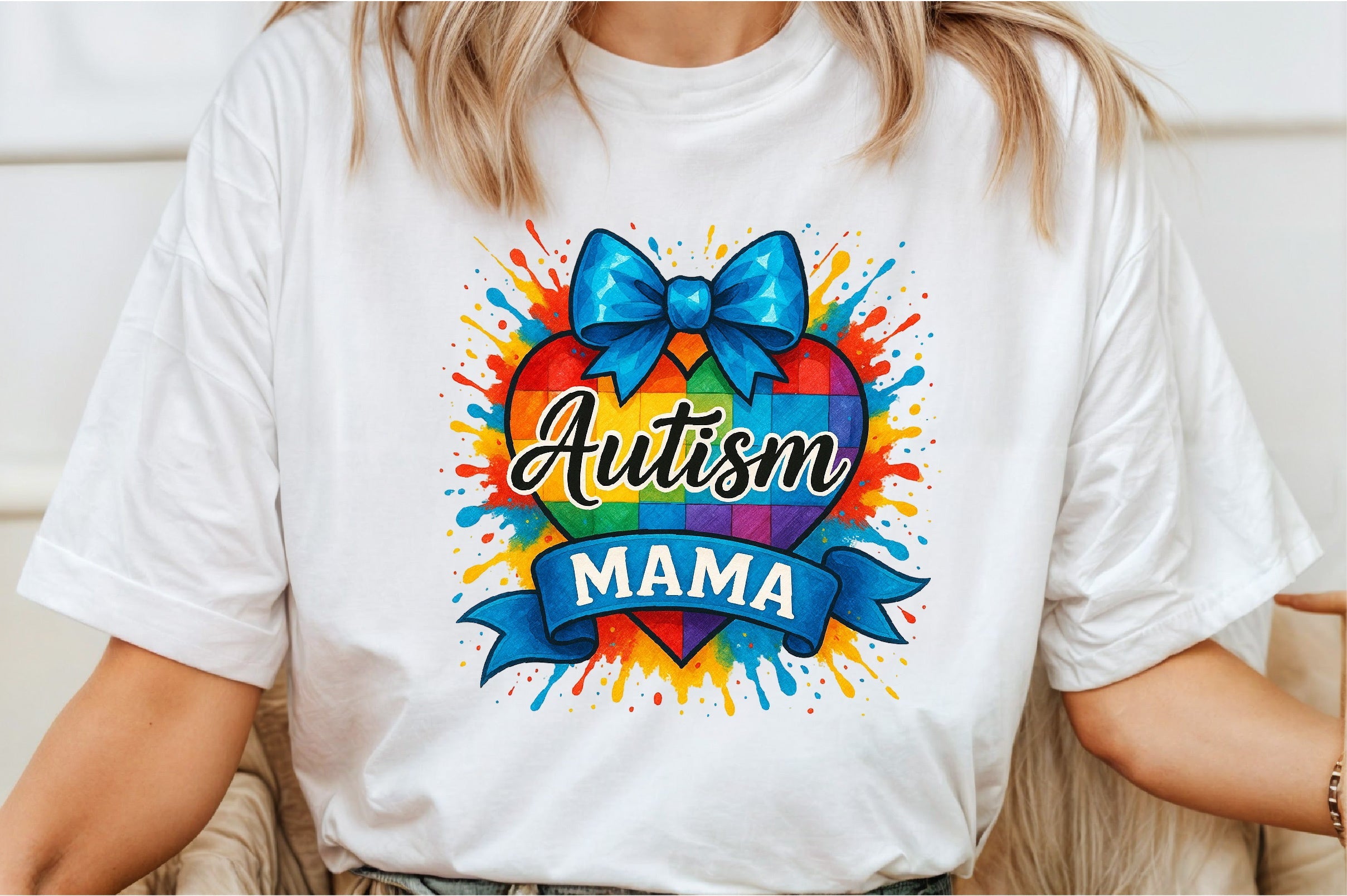 Autism Mama Shirt Clipart Bundle