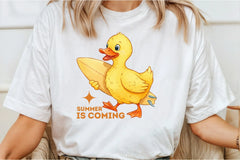 Summer Duck Clipart Bundle - CraftNest - Digital Crafting and Art