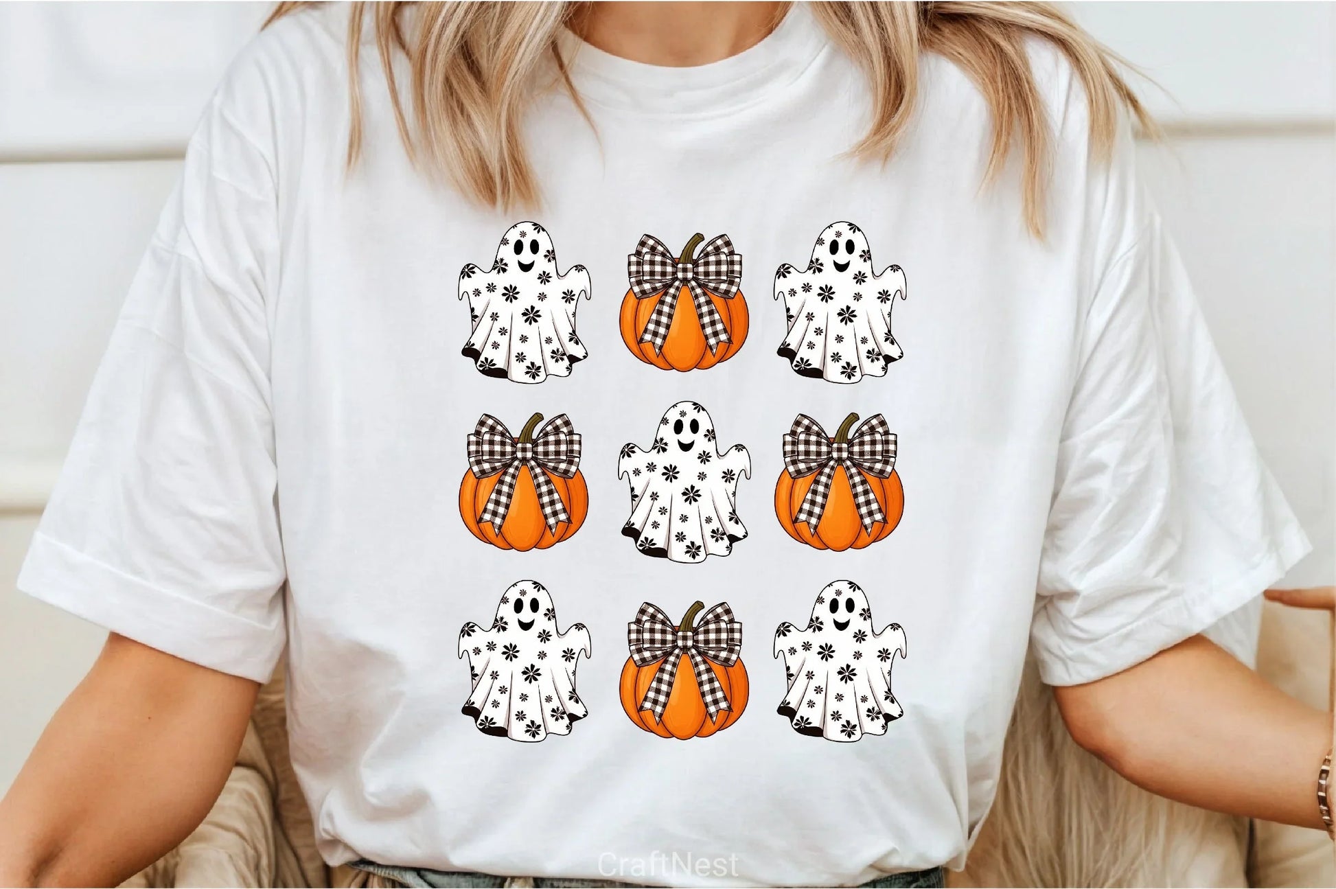 Pumpkins & Ghosts Clipart Bundle - CraftNest - Digital Crafting and Art