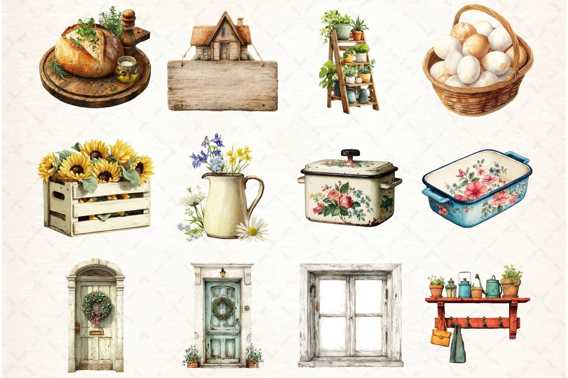 Farmer Life Clipart Bundle - CraftNest - Digital Crafting and Art