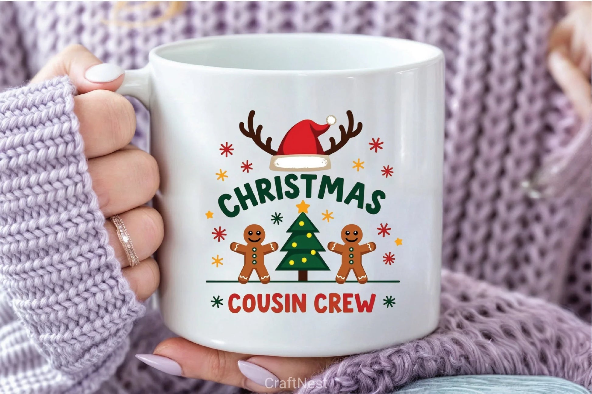 Christmas Cousin Crew Clipart Bundle - CraftNest - Digital Crafting and Art