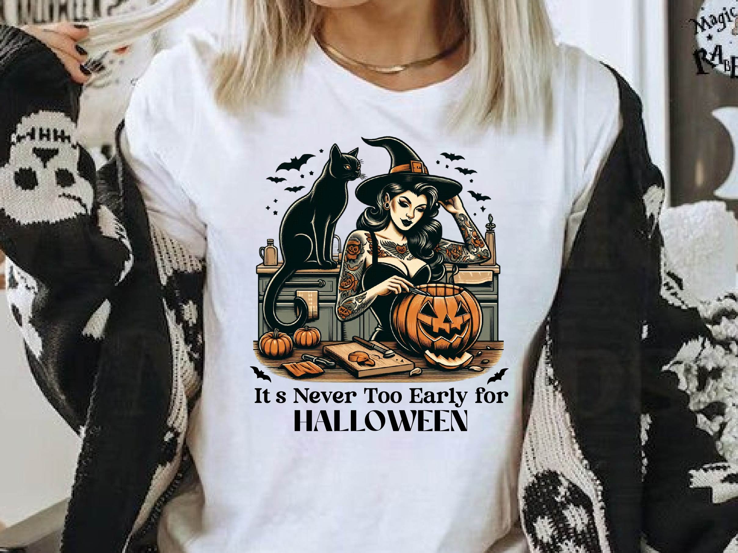 Its Never Too Early For Halloween Clipart Bundle