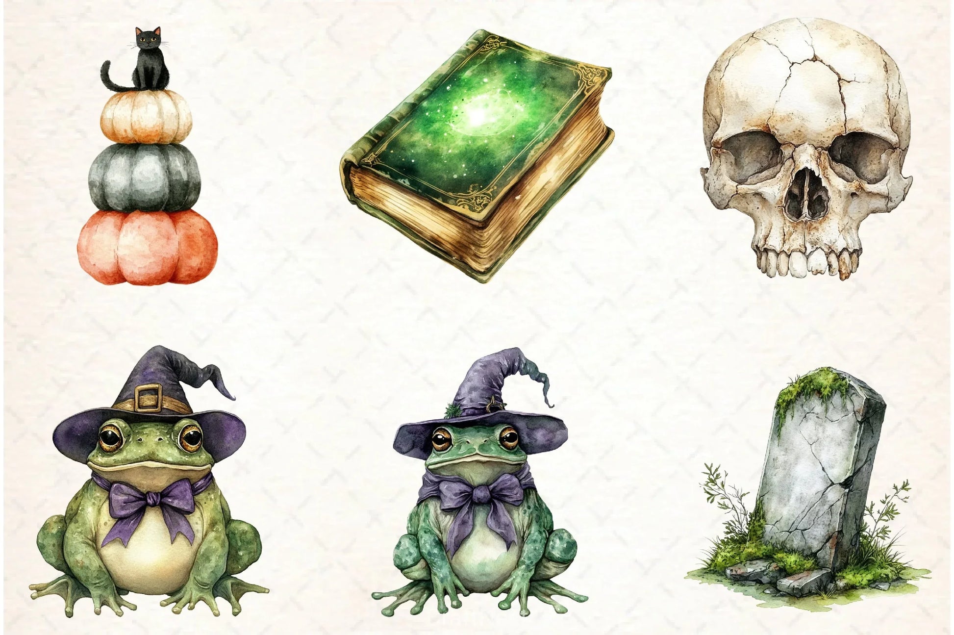 Vintage Halloween Clipart Bundle 15 - CraftNest - Digital Crafting and Art