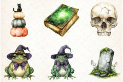 Vintage Halloween Clipart Bundle 15 - CraftNest - Digital Crafting and Art