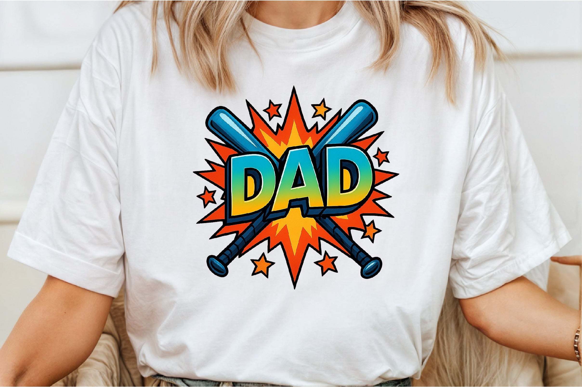 Dad Comic Style Clipart Bundle
