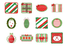 Coquette Christmas Frame Border Clipart Bundle - CraftNest - Digital Crafting and Art