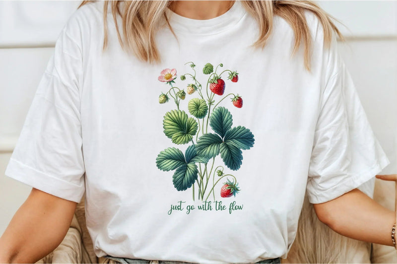 Strawberry Bush Clipart Bundle - CraftNest - Digital Crafting and Art