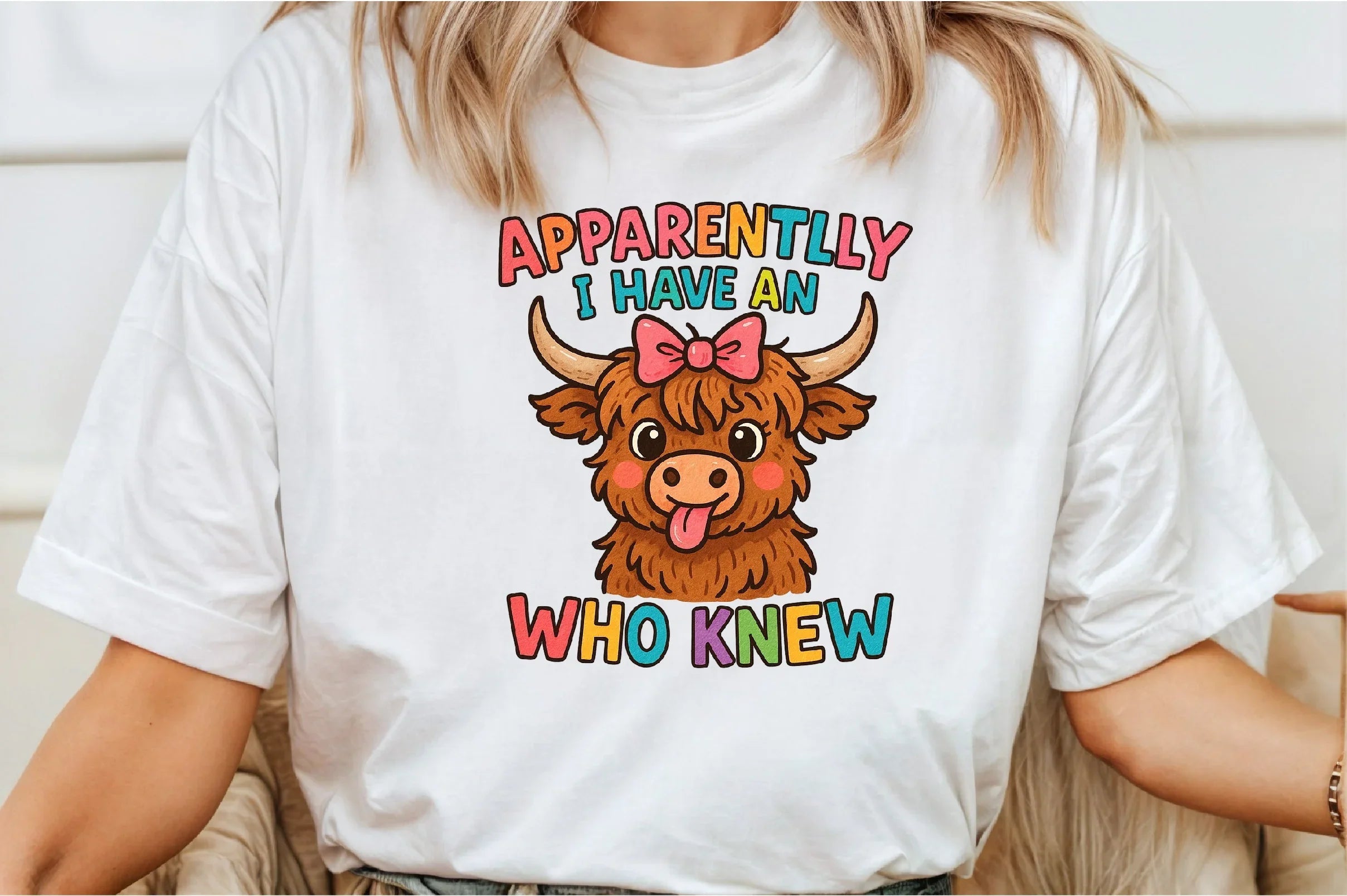 Funny Highland Cow Sarcastic Clipart Bundle - CraftNest - Digital Crafting and Art