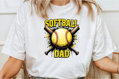 Softball Dad Design Clipart Bundle - CraftNest - Digital Crafting and Art