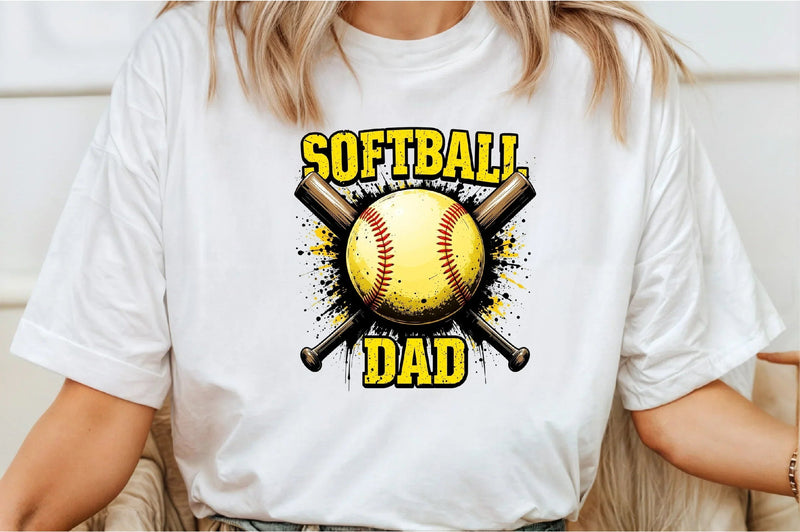Softball Dad Design Clipart Bundle - CraftNest - Digital Crafting and Art