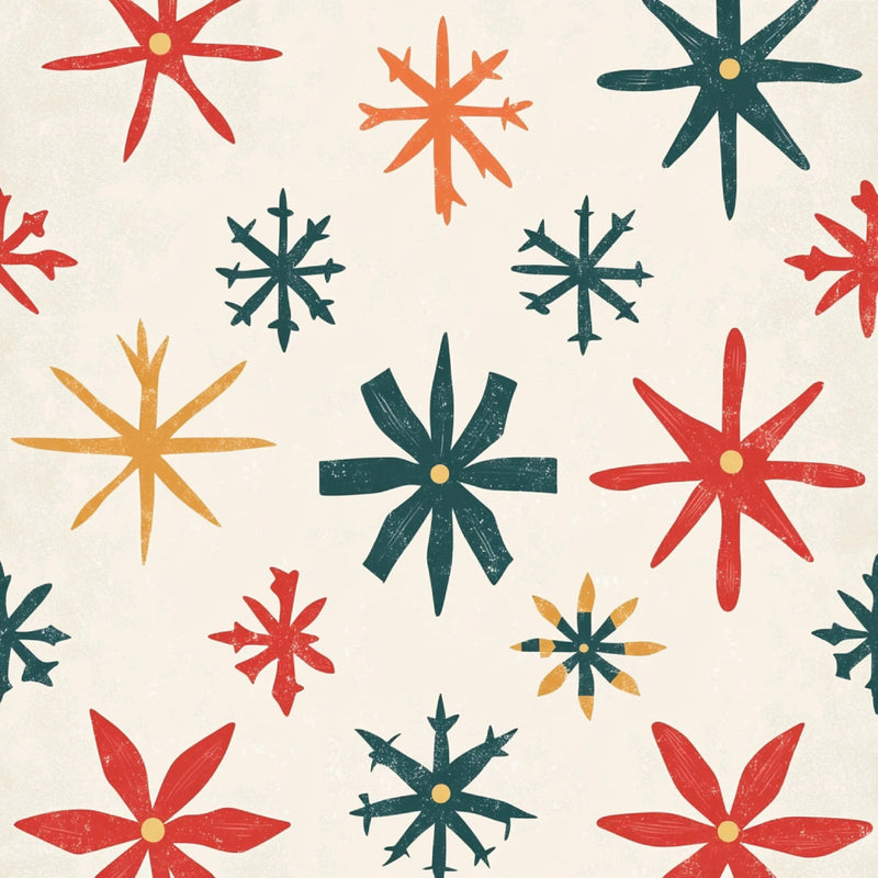Minimalist Retro Christmas Patterns Clipart Bundle - CraftNest - Digital Crafting and Art