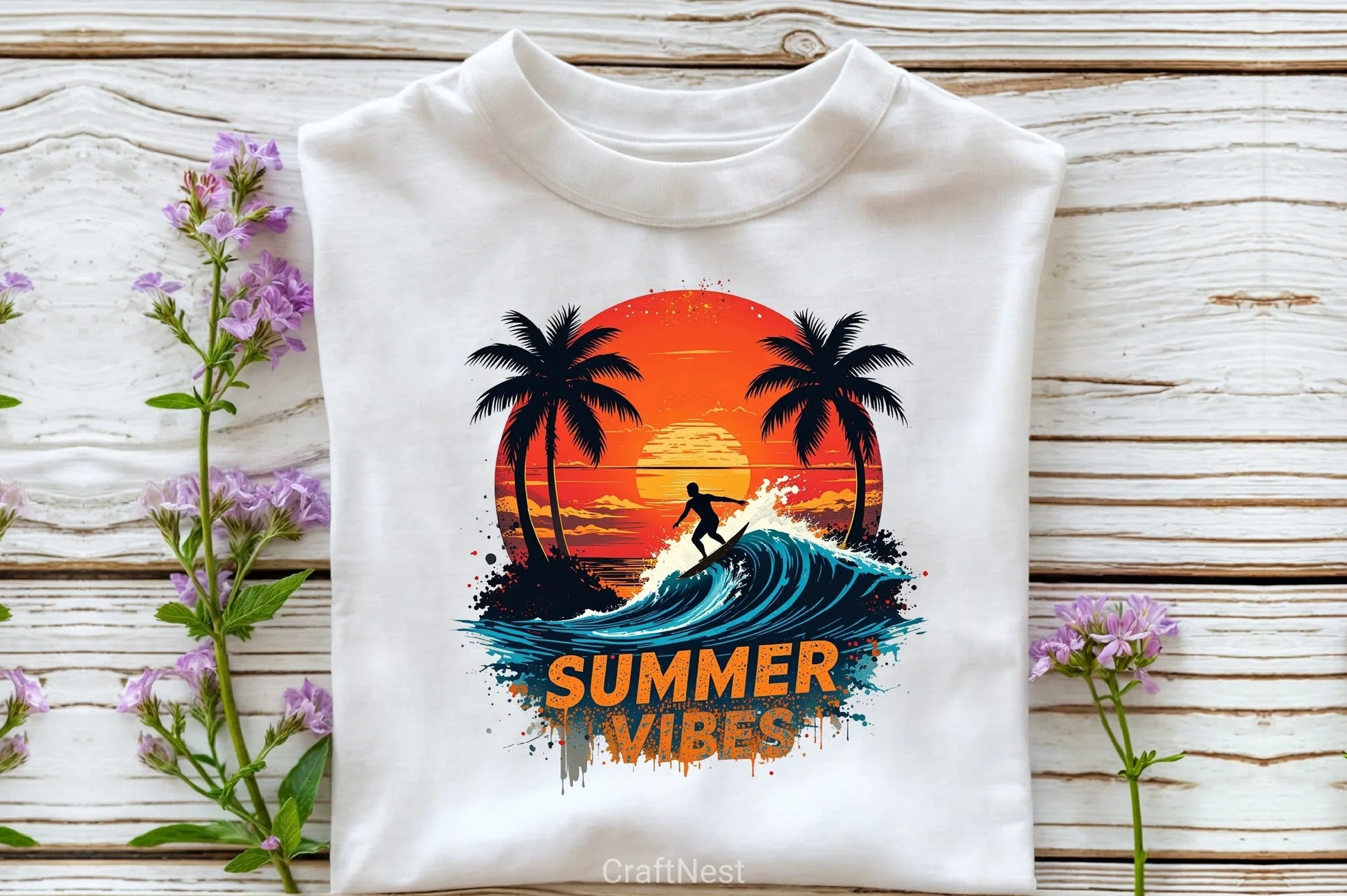 Summer Vibes Clipart Bundle 21 - CraftNest - Digital Crafting and Art