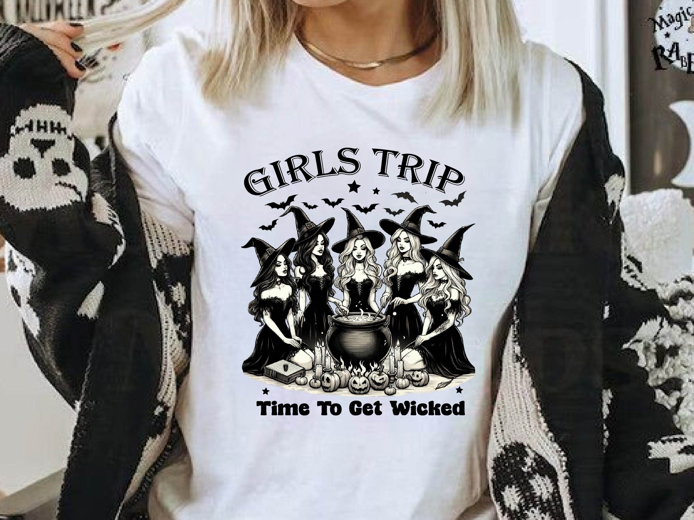 Girls Trip Halloween Halloween Clipart Bundle