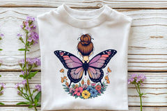 Butterfly Woman Flowers Clipart Bundle 2 - CraftNest - Digital Crafting and Art