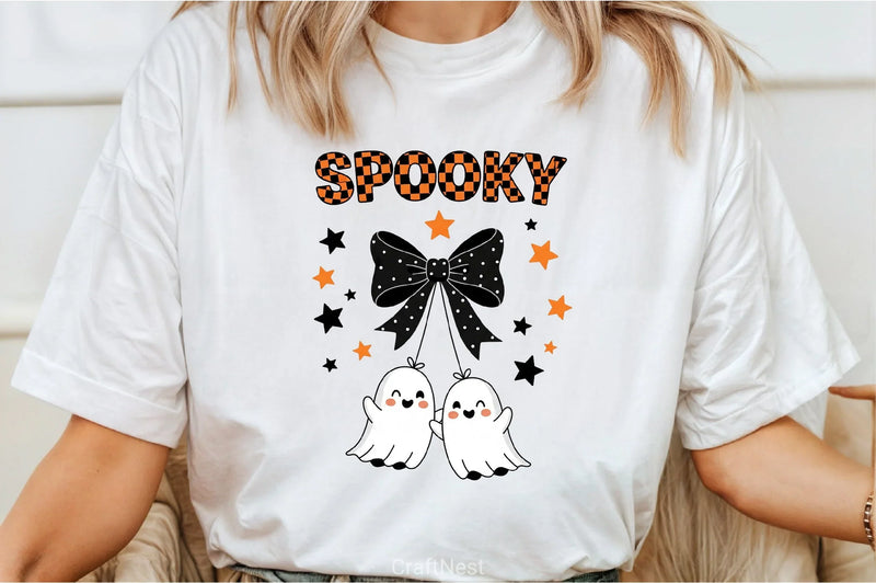 Coquette Halloween Ghost Cherry Clipart Bundle - CraftNest - Digital Crafting and Art