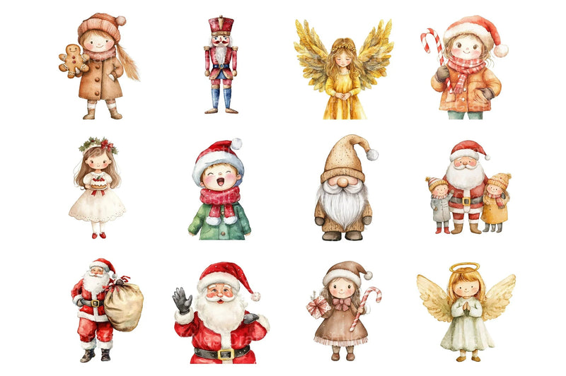 Neutral Christmas Clipart Bundle 2 - CraftNest - Digital Crafting and Art
