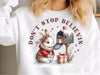 Don'T Stop Believin' Animal Christmas Clipart Bundle