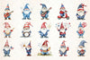 Patriotic Gnome Clipart Bundle