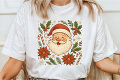 Vintage Santa Face Clipart Bundle - CraftNest - Digital Crafting and Art