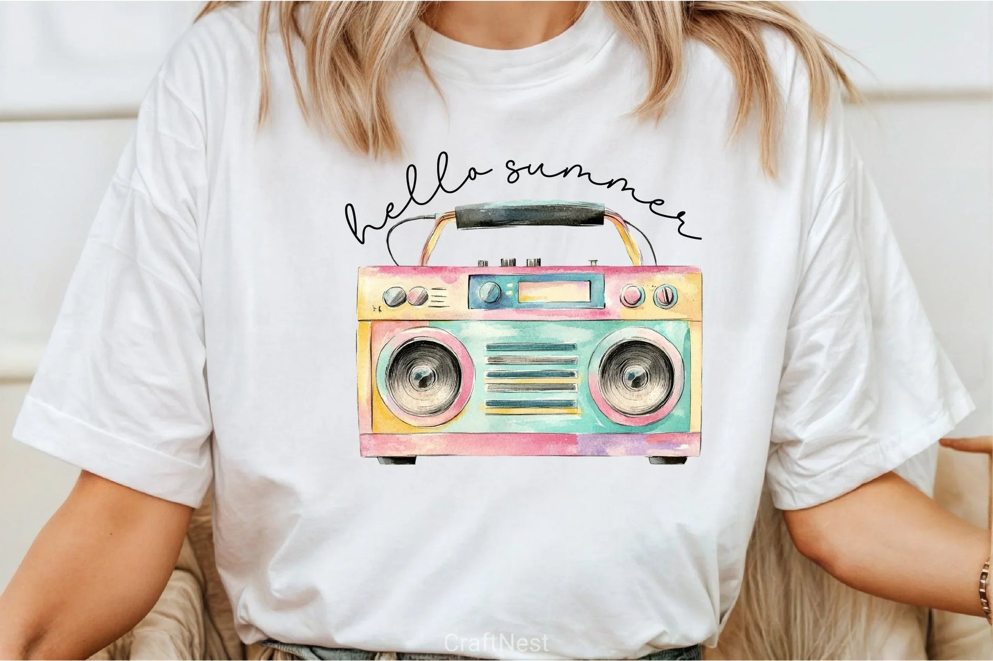 Summer Radio Clipart Bundle - CraftNest - Digital Crafting and Art