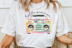 Summer Radio Clipart Bundle - CraftNest - Digital Crafting and Art