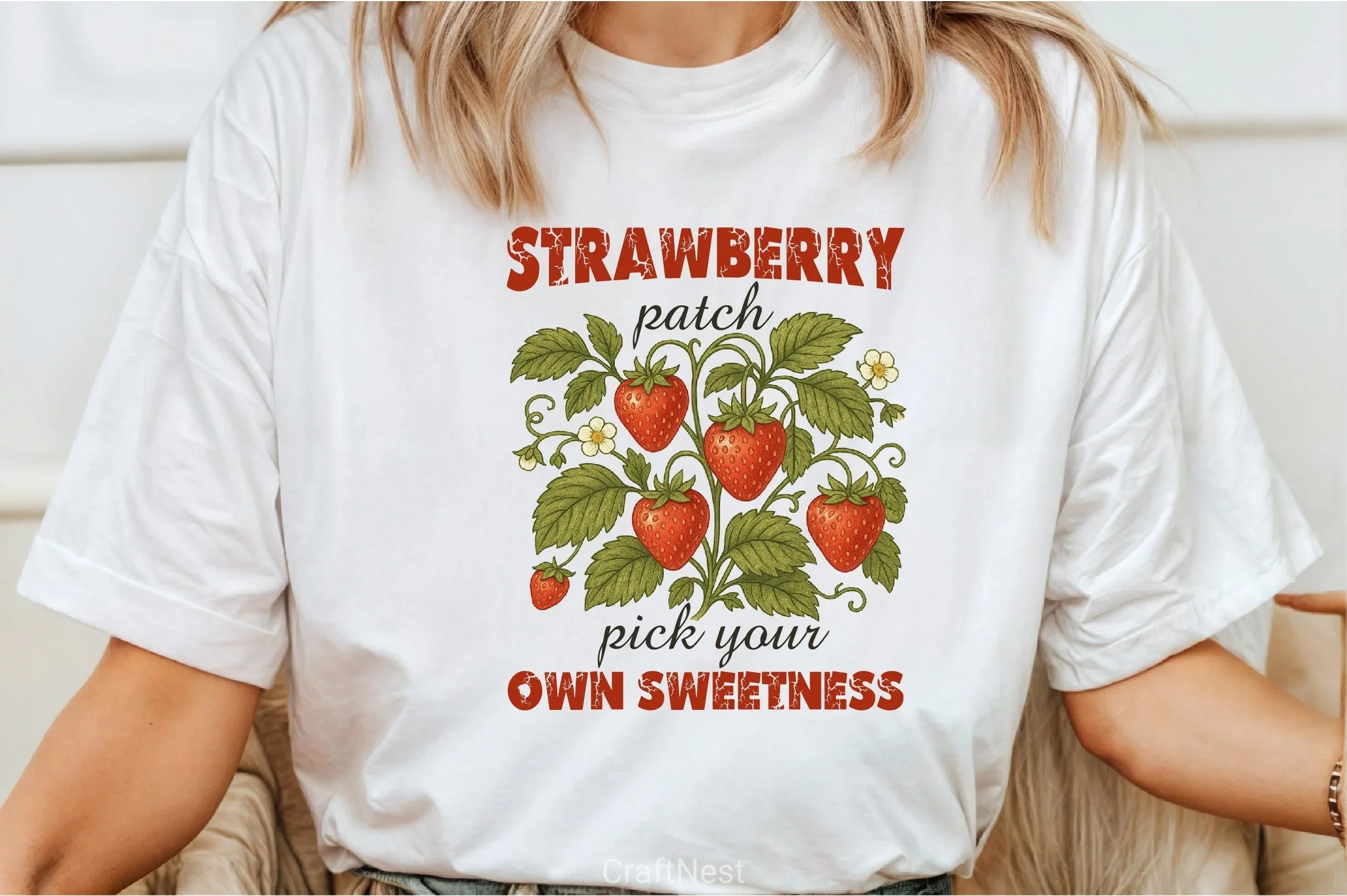 Strawberry Patch Clipart Bundle - CraftNest - Digital Crafting and Art