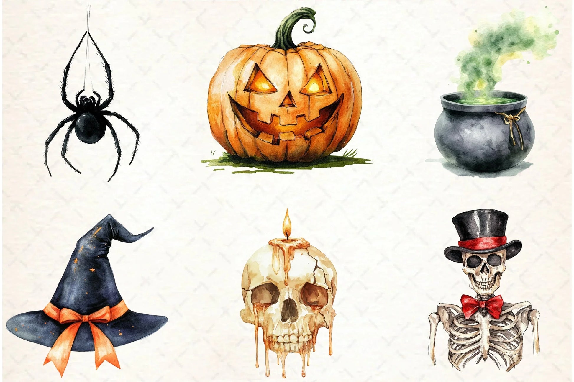 Halloween Clipart Bundle 4 - CraftNest - Digital Crafting and Art