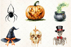 Halloween Clipart Bundle 4 - CraftNest - Digital Crafting and Art