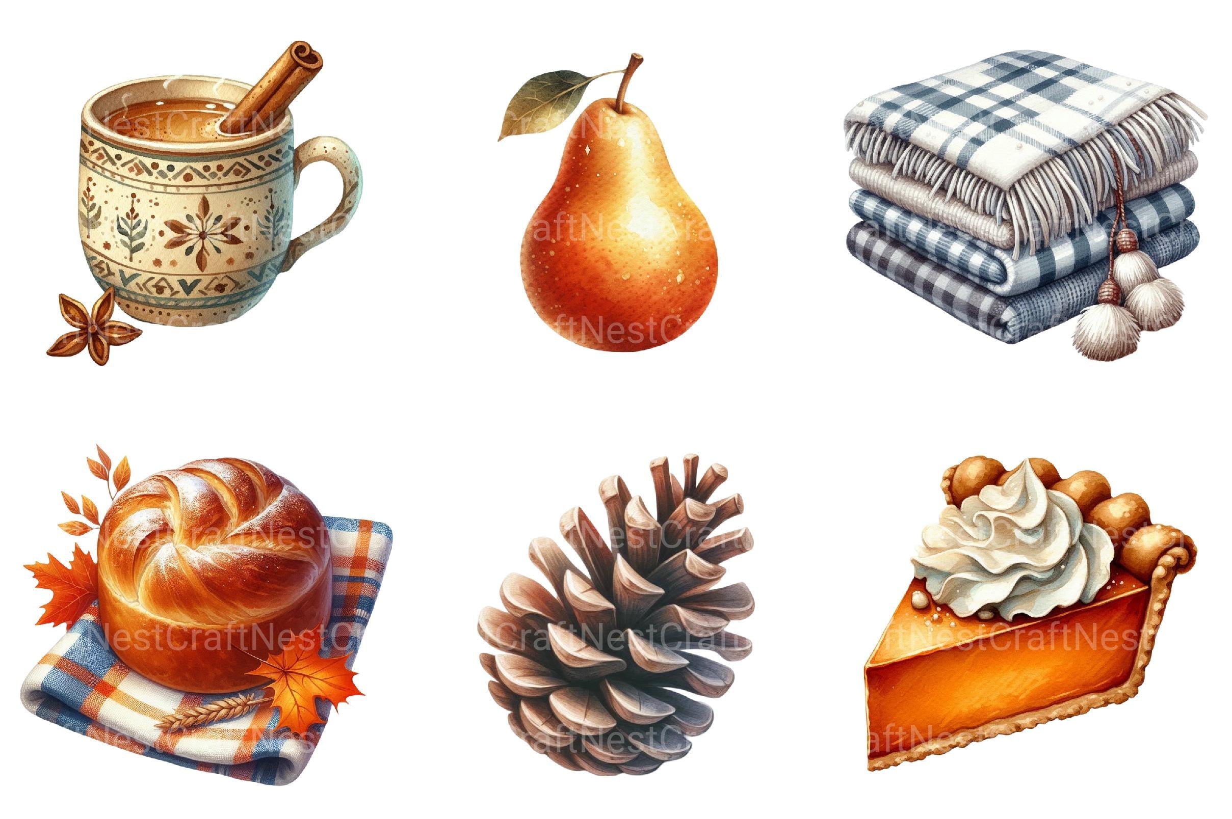 Fall and Thanksgiving Clipart