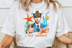Matrose Sailor Marine Summer Boy Clipart Bundle - CraftNest - Digital Crafting and Art