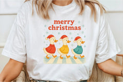 Merry Christmas Goose Clipart Bundle - CraftNest - Digital Crafting and Art