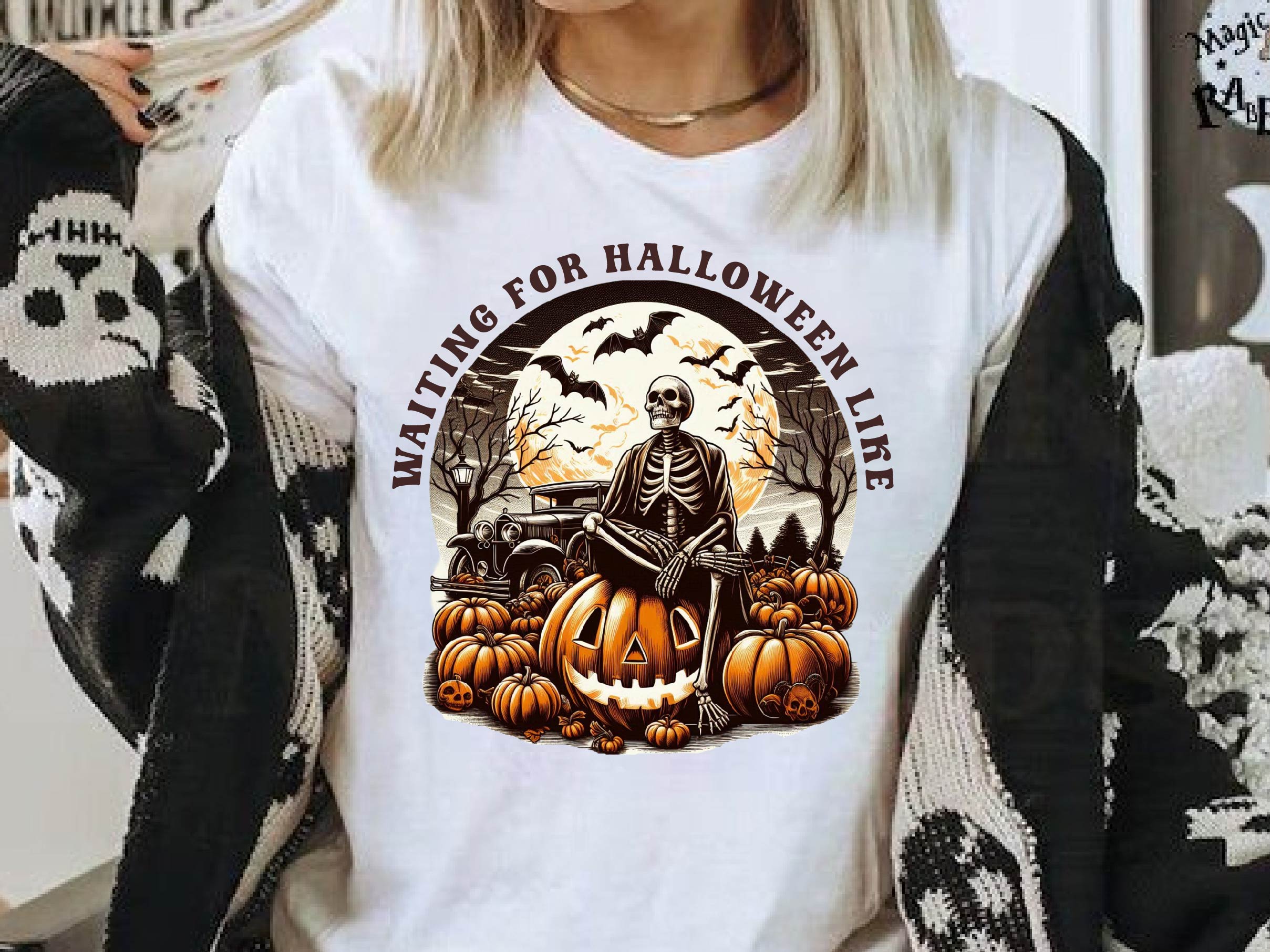 Waiting For Halloween Like Clipart Bundle